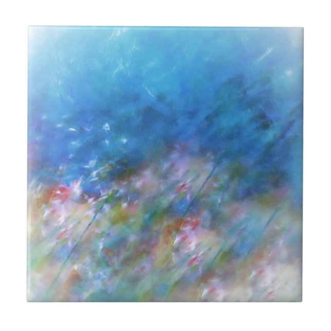 Pastel Dreamscape Kakelplatta (Framsidan)