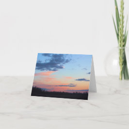 Pastel Dusk Painting Tack Kort