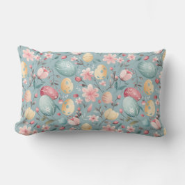 Pastel Easter Blooms Decorative Lumbarkudde