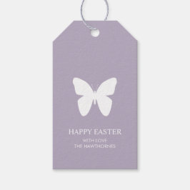 Pastel Elegant Easter Presentetikett