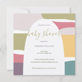 Pastel Exotic Summer Färg Stänk