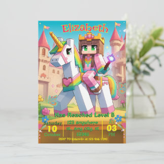 Pastel Fairy Födelsedagsfest inbjudan