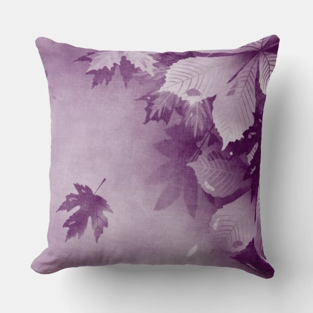 PASTEL FALL LILA LÖV KUDDE (Framsida)