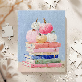Pastel Fall Pumpkins på Bokar Wall Art Pussel