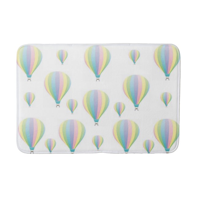 Pastel Fallskärm Bathroom Bath Mat Badrumsmatta (Framsidan)
