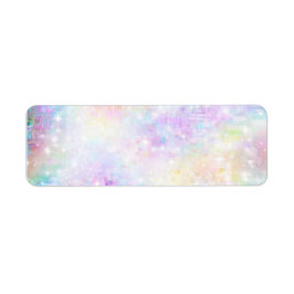 Pastel Fantasy blank Returadress Etikett