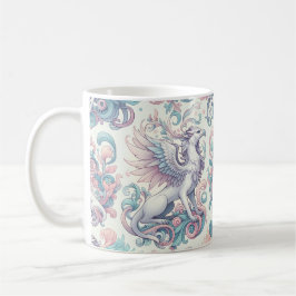 Pastel Fantasy Griffin Kaffemugg