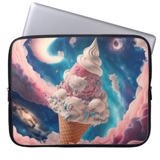 PASTEL FANTASY ICE CREAM CONE LAPTOP FODRAL