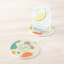 Pastel färg abstrakt formar modern bakgrund