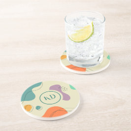 Pastel färg abstrakt formar modern bakgrund underlägg