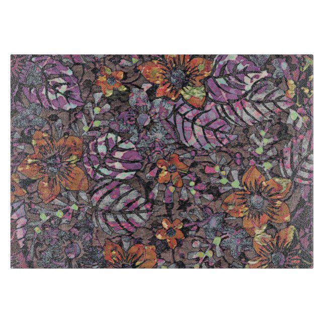 Pastel Färg blommönster romantic digital art (Framsidan)