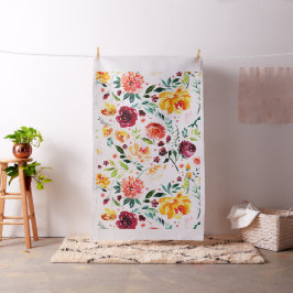 Pastel färg blommor mönster tyg