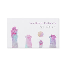 Pastel färg hundvalkare