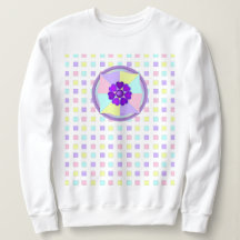 Pastel färg & lila hjärtslag