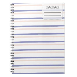 Pastel Färg Line bärbar dator Anteckningsbok