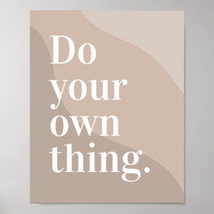 Pastel Färg minimalistiskt modernt modernt Poster
