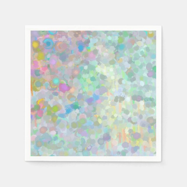 Pastel Färg Pappersservett (Framsidan)