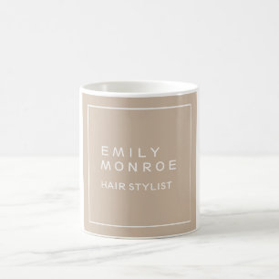 Pastel Färg, som är en vanlig modern, minimalistis Kaffemugg