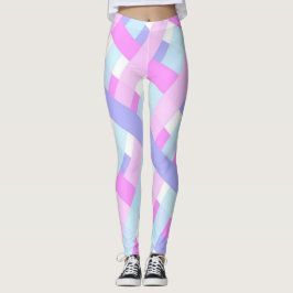 Pastel Färg Vår och sommar Trendig och Snyggt Leggings