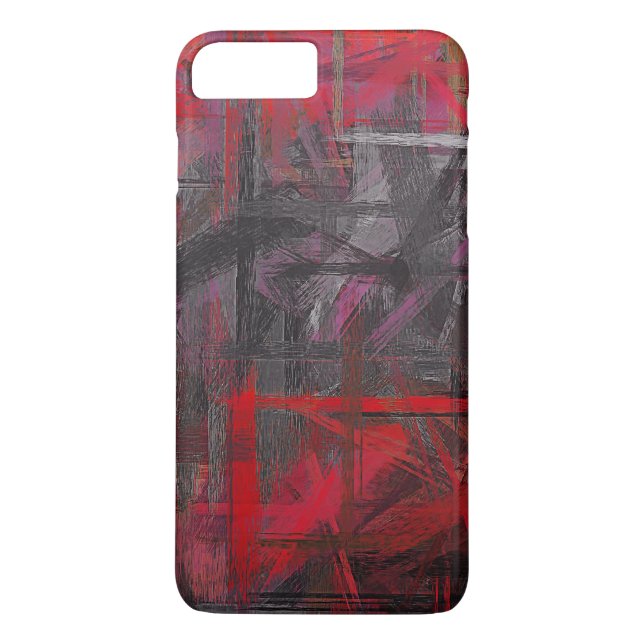Pastel Färgad Abstrakt Mönster #10 Case-Mate iPhone Skal (Baksida)