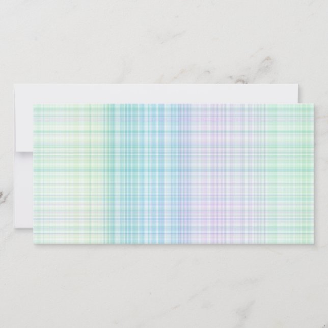 Pastel färgad gingham mönster (Framsida)