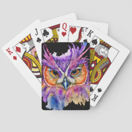 PASTEL FÄRGAD MARDI GRAS BIRD CASINOKORT