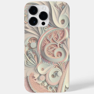 PASTEL-FÄRGAD MED EMBOSSED LOOK ORNAMENTATION
