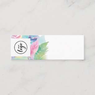 Pastel Färgad Parfym Tester Mini Visitkort