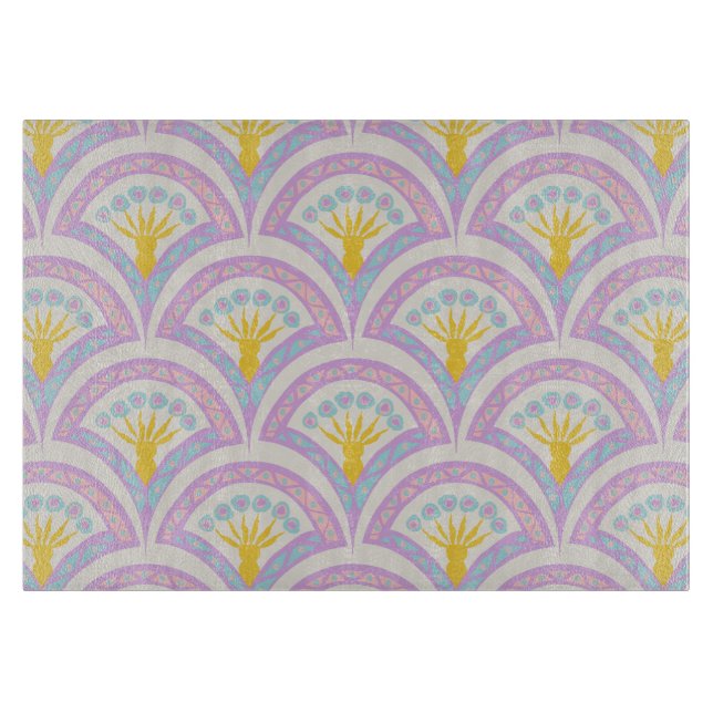 Pastel färgad snäcka mönster (Framsidan)