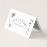 Pastel Färgad Vild Blommigt Adapter Visitkort<br><div class="desc">Klistra in Vild Färgad Blommigt Advice-kort från Affärskortet Store.</div>