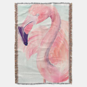 Pastel Flamingo Filt