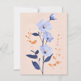 Pastel Flora i Stillness #091 Vykort