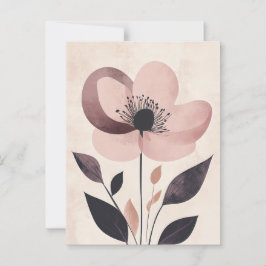 Pastel Flora i Stillness #098 Vykort