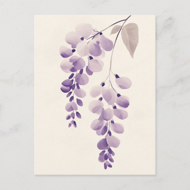 Pastel Flora i Stillness #101 Vykort (Framsida)