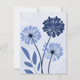 Pastel Flora i Stillness #102 Vykort