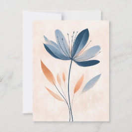 Pastel Flora i Stillness #104 Vykort