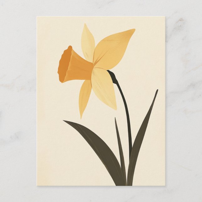 Pastel Flora i Stillness #109 Vykort (Framsida)