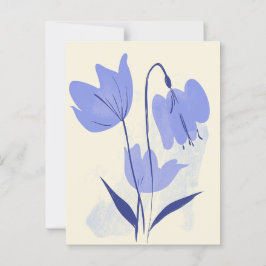 Pastel Flora i Stillness #110 Vykort