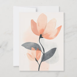 Pastel Flora i Stillness #111 Vykort