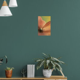 Pastel Flower Art Print | Soft Floral Wall Decor Poster