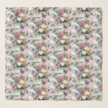 Pastel Flower Bouquet<br><div class="desc">Den här fina fyrkantiga scarfen har en bild av en vacker pastelltext,  rosa och krämbukett och redigerbar text. Perfekt för Mors dag eller dam i ditt liv,  Gran Auntie,  syster Cousin. Perfekt för team med ett matchande kort.</div>