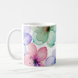 Pastel Flower Mugg