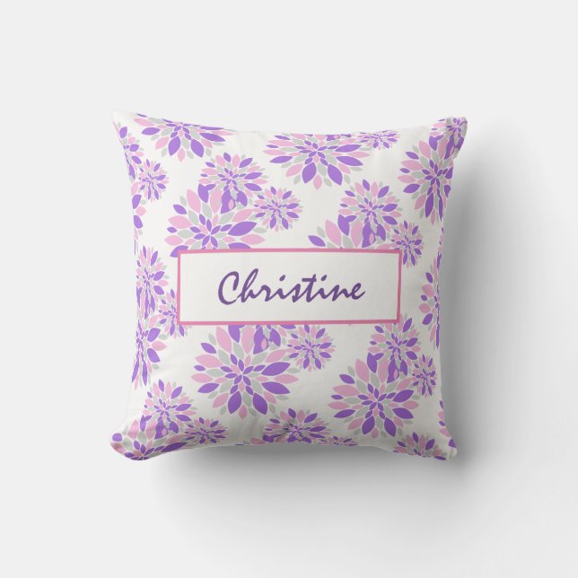 Pastel Flower Petal Christine Cushion Dekorativ ku Kudde (Framsida)