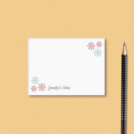 Pastel Flowers Post-it Block
