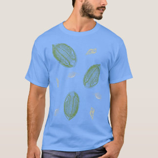 Pastel Fossil Mönster 1 T Shirt