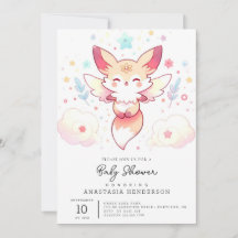 Pastel Fox Baby Shower