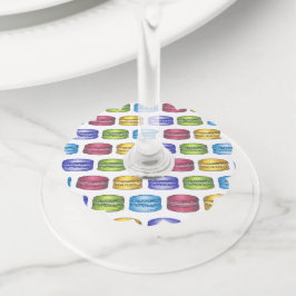 Pastel Fransk Bakery Macaron Cookie Pastry