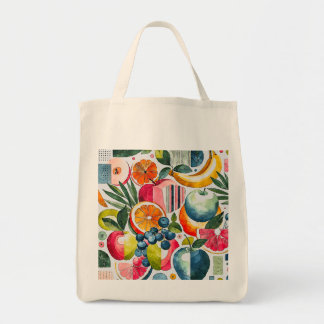 Pastel Fruit Symphony Tygkasse