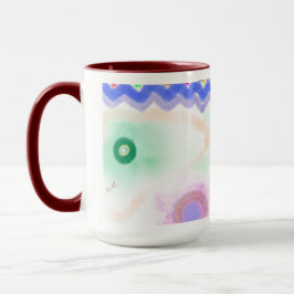 Pastel Galaxies Impressionist Art Mug Mugg