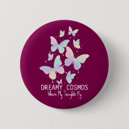 Pastel Galaxy Butterflies Dreamy Aesthetic Knapp